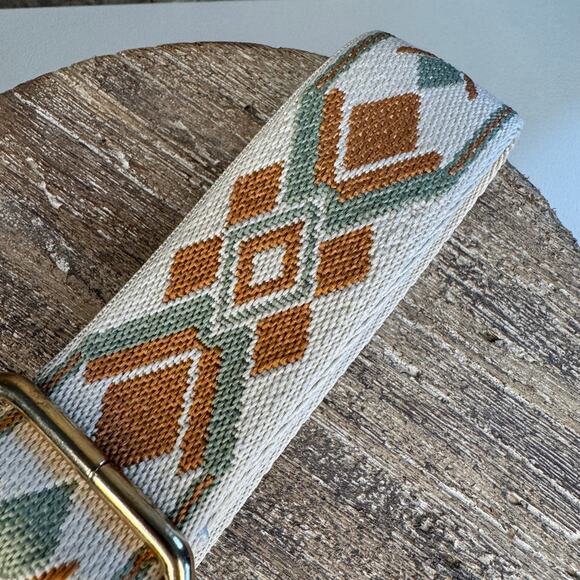 Patterned Crossbody Bag Strap - Picture 3 of 4